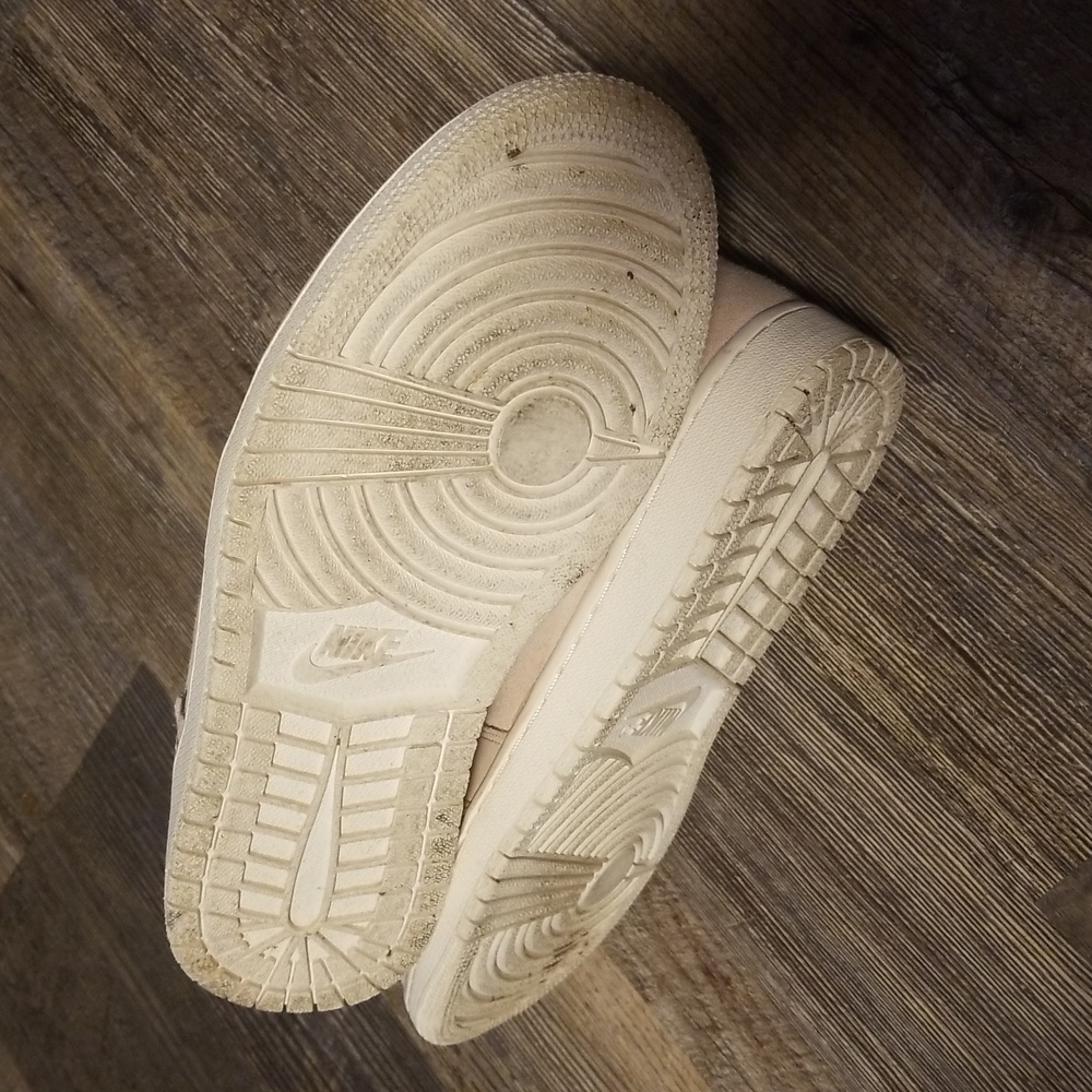 NIKE Air Jordan 10 Women Hightop Balarina Pink Suede Zip up EXCELLENT condition - Picture 6 of 17